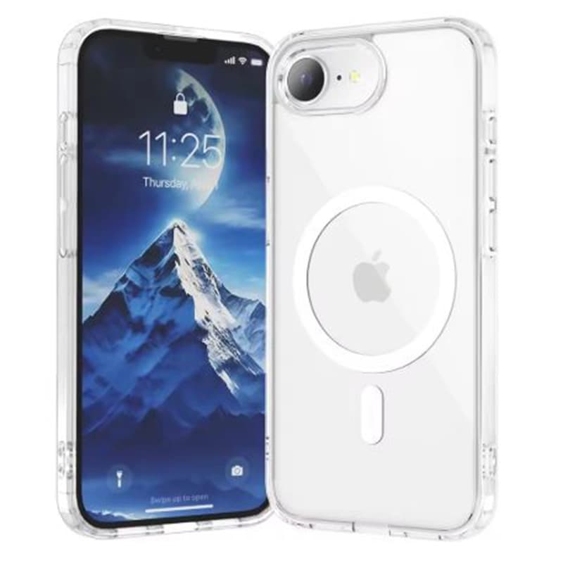 کاور مگ سیف شفاف برند Mutural مناسب برای گوشی موبایل اپل iPhone 16e — تصویر ۹