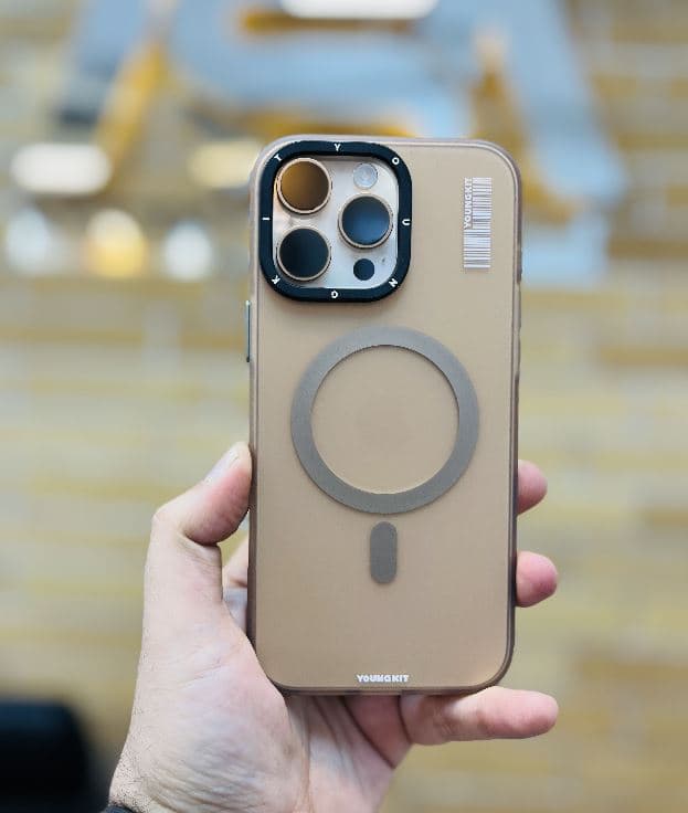 کاور YOUNGKIT مدل Hidden Sand Magsafe Series مناسب برای Apple iPhone 16 Pro — تصویر ۱۰