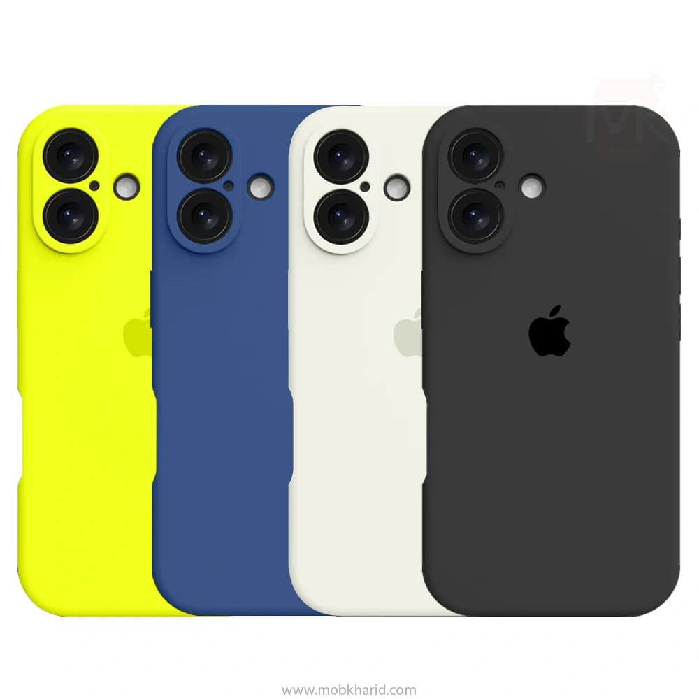 کاور سیلیکونی زیر بسته همراه با محافظ لنز مناسب برای Apple iPhone 16 — تصویر ۶