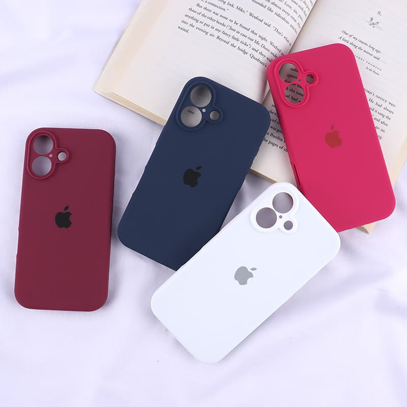 کاور سیلیکونی زیر بسته همراه با محافظ لنز مناسب برای Apple iPhone 16 — تصویر ۵