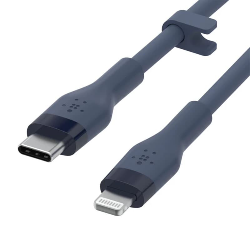 کابل تبدیل USB-C به لایتنینگ بلکین طول 1 متر مدل CAA009bt1MBL — تصویر ۴