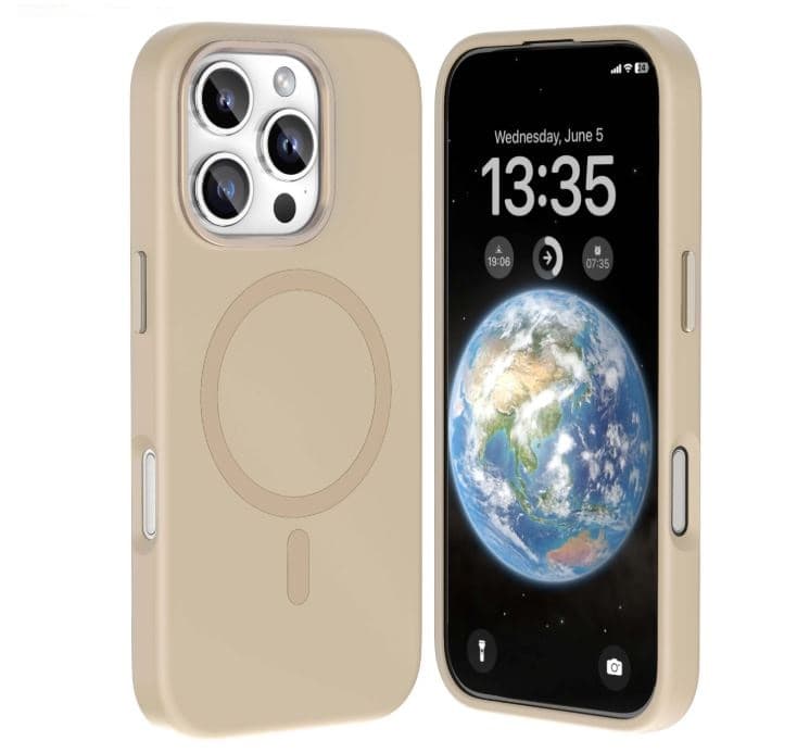 کاور مگ سیف Mutural مدل Magnetic Pure Liquid Silicone مناسب برای iPhone 16 ProMax