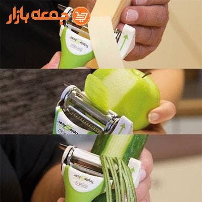 پوست کن سه کاره تریپل اسلایسر — تصویر ۲