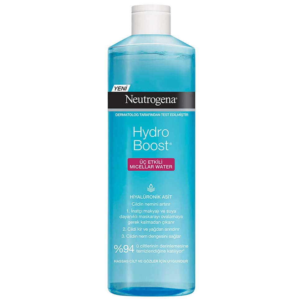 میسلار واتر هیدرو بوست نوتروژینا حجم400میلNEUTROGENA HYDRO BOOST — تصویر ۲