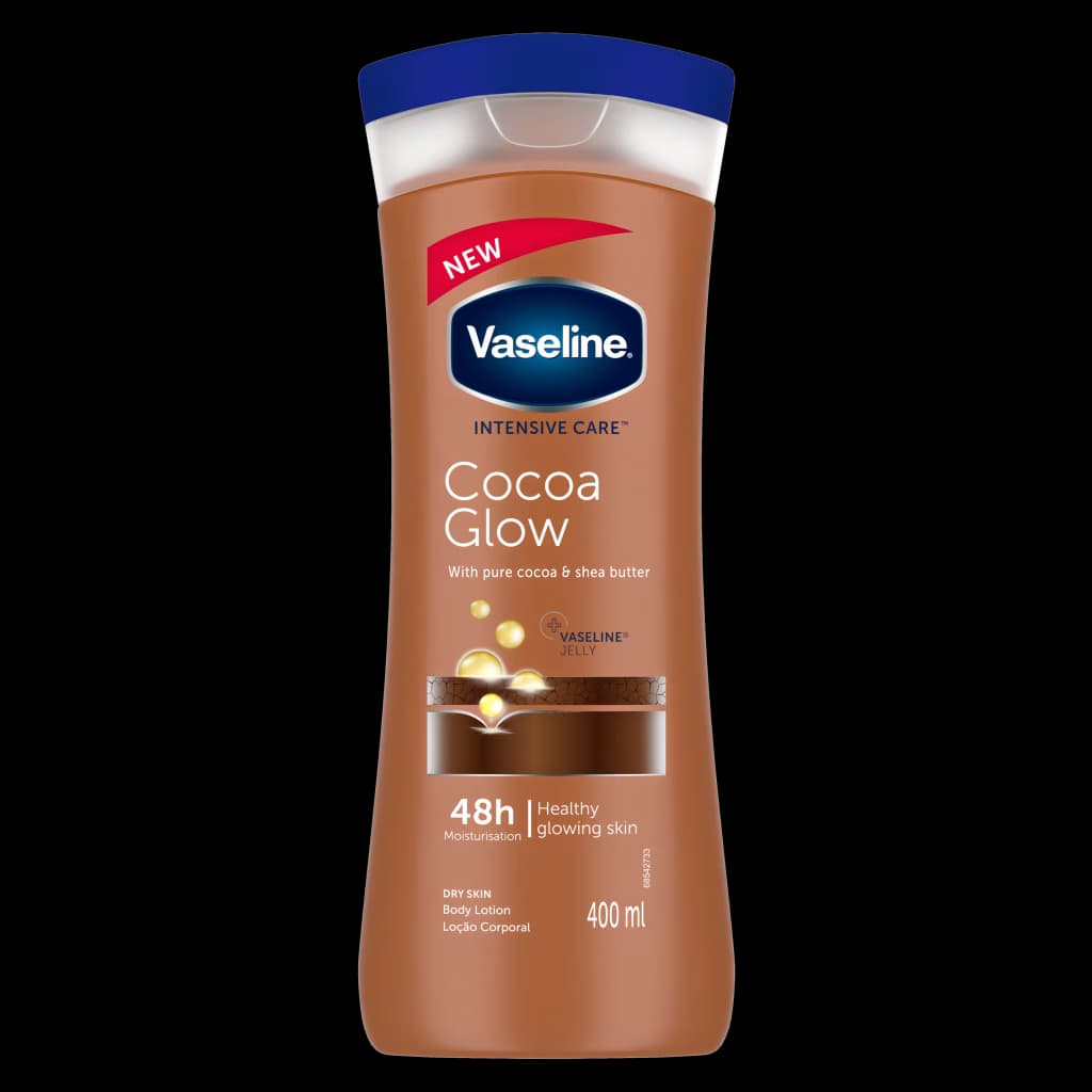 لوسیون بدن وازلین Vaseline مدل Cocoa Glow حجم 400 میل — تصویر ۳