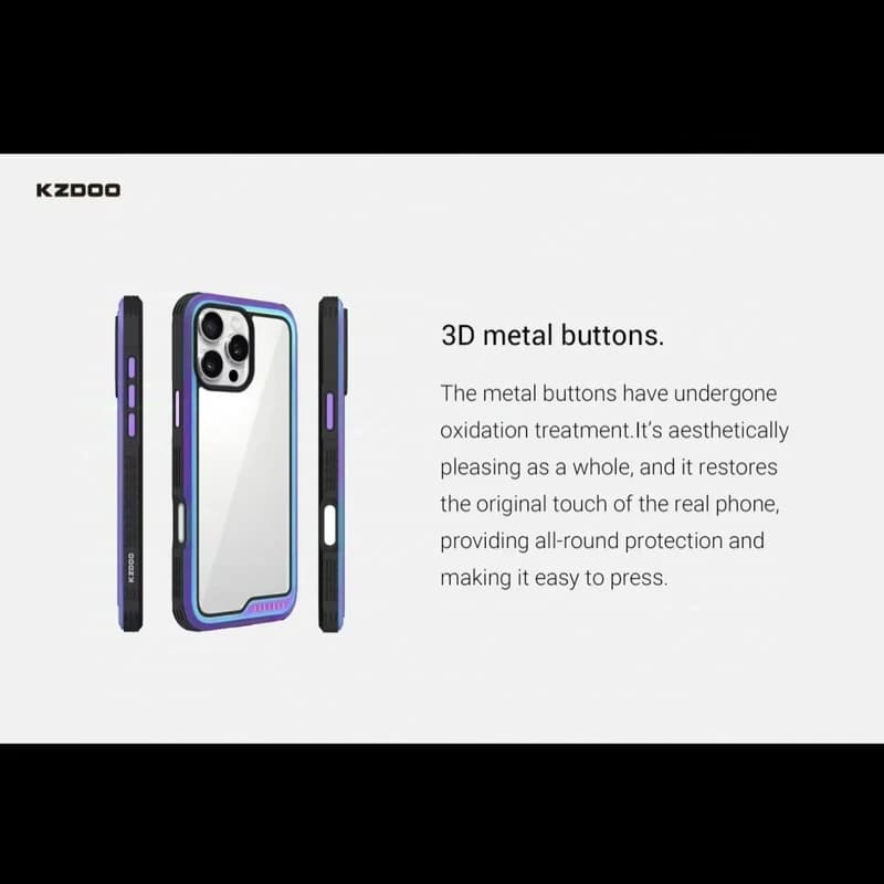 کاور K.Doo (K.ZDOO) Ares Sport مناسب برای گوشی آیفون iPhone 16 — تصویر ۵