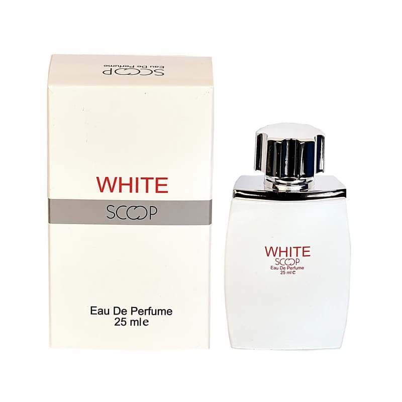 عطر مردانه اسکوپ مدل WHITE حجم ۲۵ میل