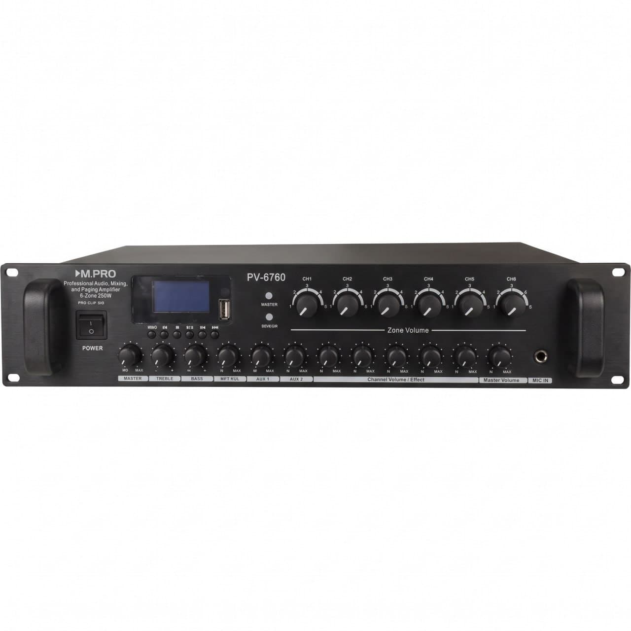 آمپلی فایر اهمی ولتی ام پرو MPRO PV-6760