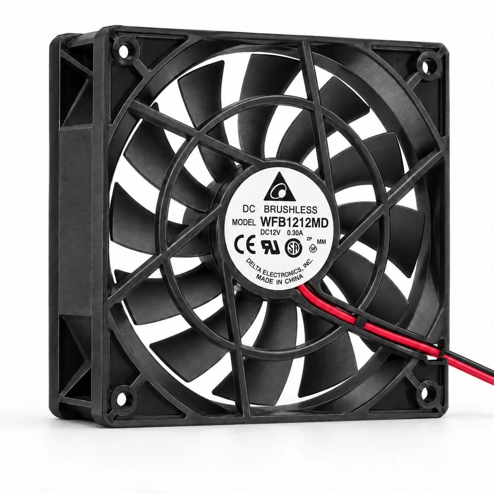 فن 12 در 12 دلتا Delta WFB1212MD 12V 0.30A — تصویر ۶