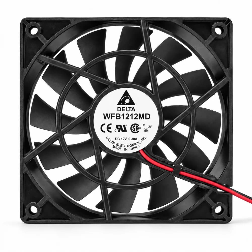 فن 12 در 12 دلتا Delta WFB1212MD 12V 0.30A — تصویر ۵