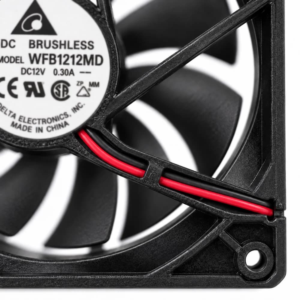 فن 12 در 12 دلتا Delta WFB1212MD 12V 0.30A — تصویر ۸