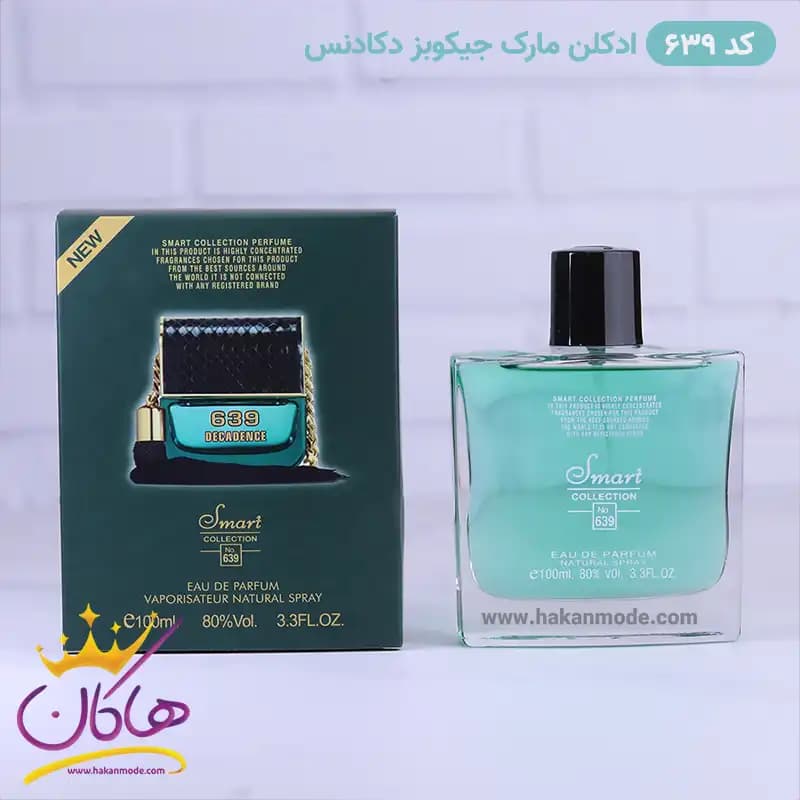 عطر اسمارت زنانه 639 مارک جاکوبز دکادنس 100 میل — تصویر ۵