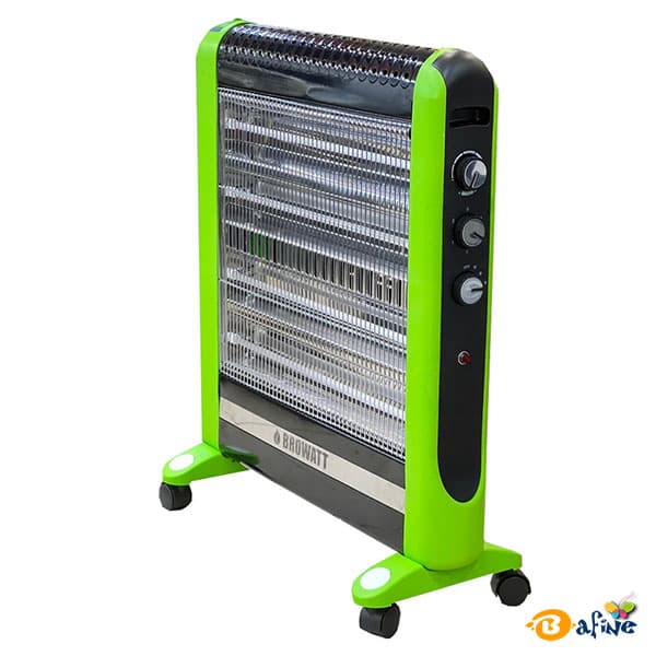 بخاری برقی 6 شعله فن دار بروات مدل BL-3200 — تصویر ۱۱