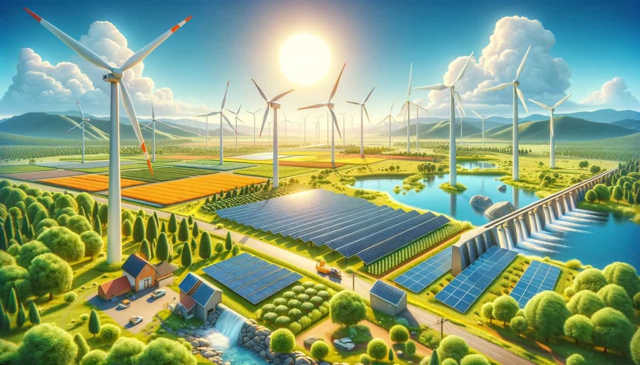 روند جهانی سرمایه گذاری بر انرژیهای تجدیدپذیر – دانلود جزوه