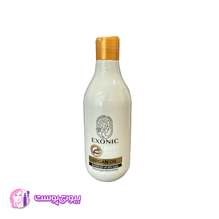 شامپو بدن کرمی روغن آرگان اکسونیک 300ml | تغذیه و رطوبت رسان قوی پوست — تصویر ۳