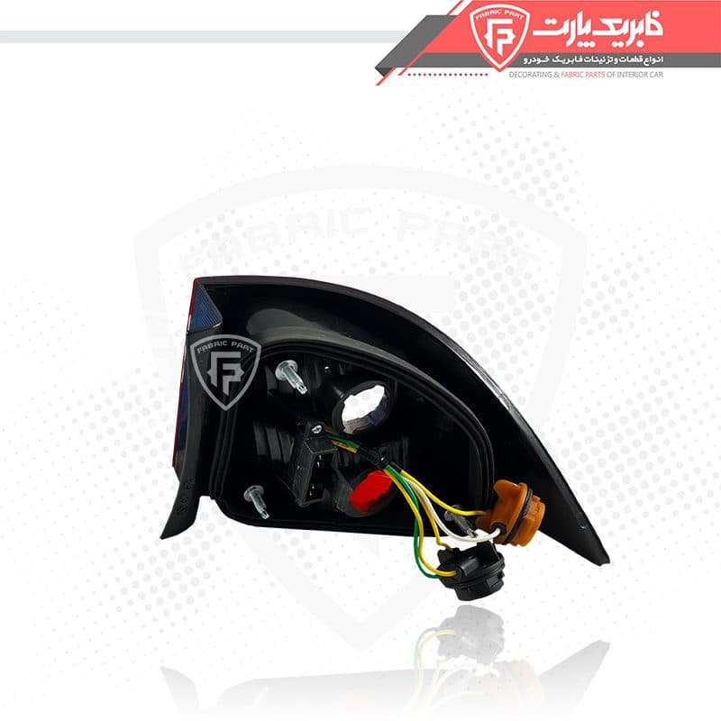 خطر عقب سمند ال ایکس بدنه چپ — تصویر ۲