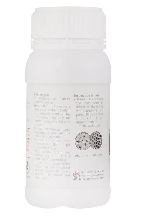 محلول هیپوکلریت سدیم 5.25% Hypo-Endox مروابن — تصویر ۶