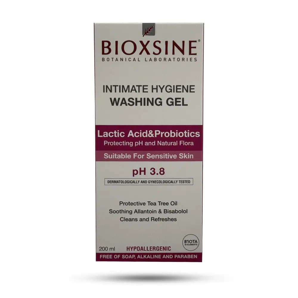 ژل شستشوی بانوان بیوکسین BIOXCIN مدل INTIMATE HYGIENE حجم 200 میل — تصویر ۴