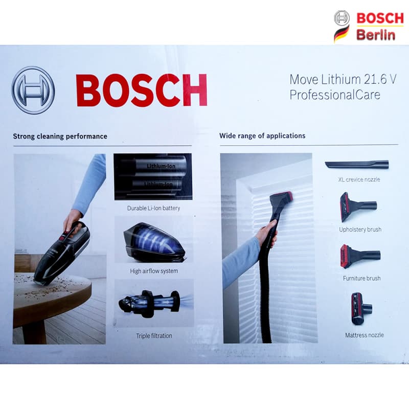 جارو شارژی بوش مدل BOSCH BHNL21PRO — تصویر ۱۰