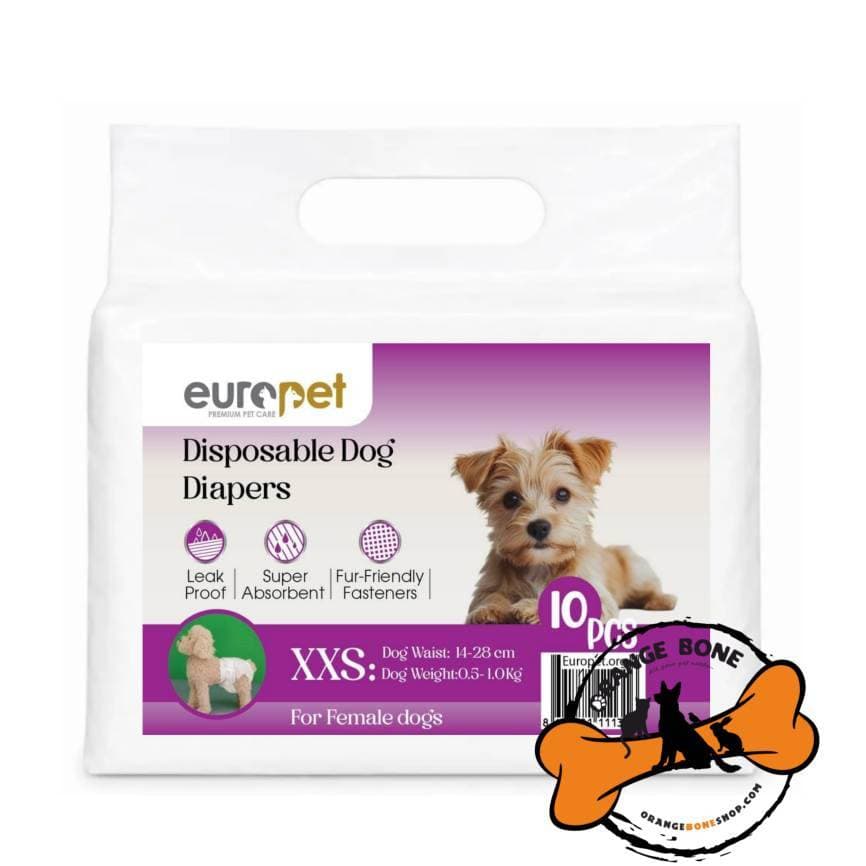 پوشک سگ ماده یوروپت سایز XXS (10 عددی) — تصویر ۲