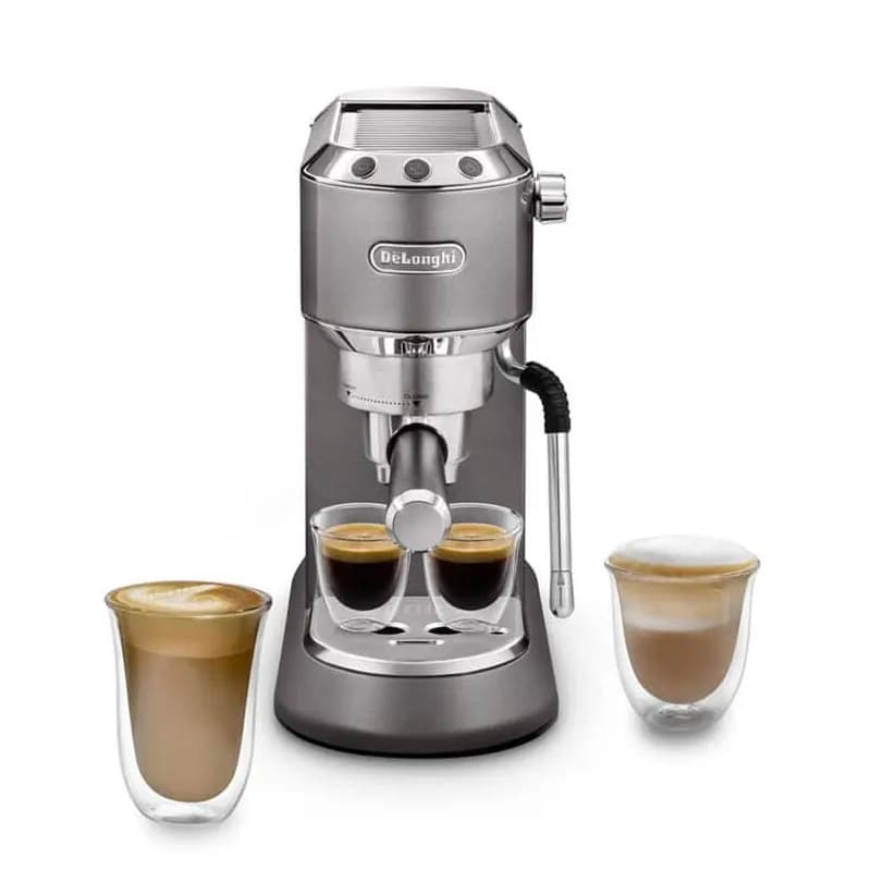 اسپرسوساز دلونگی مدل DELONGHI EC 885.GY رنگ خاکستری