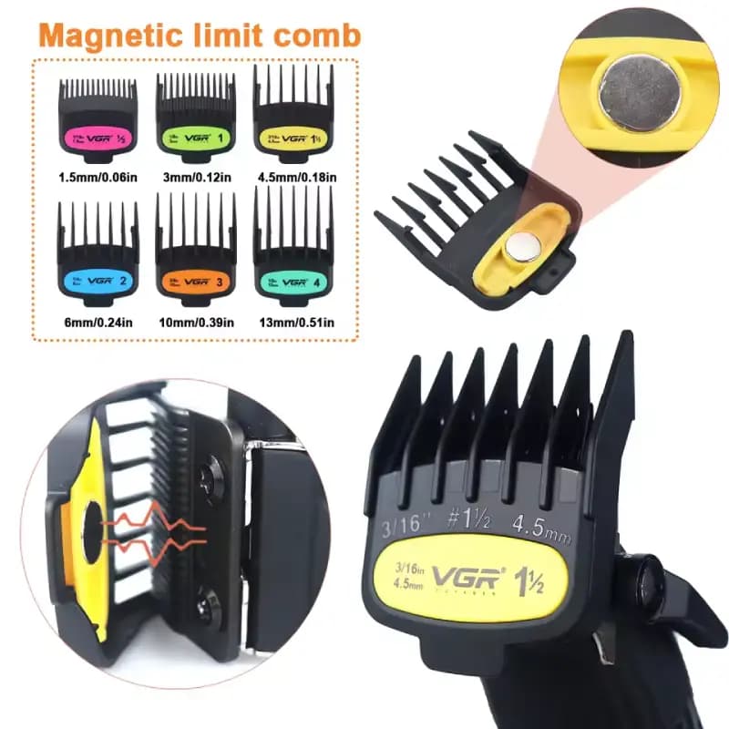 ماشین اصلاح حجم زن وی جی آر مدل V-889C — تصویر ۴