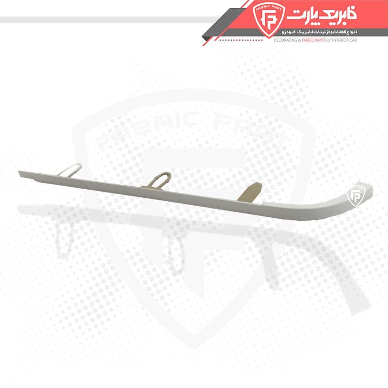 زه ابرویی زیر چراغ پژو 405 سفید جلو راست — تصویر ۲