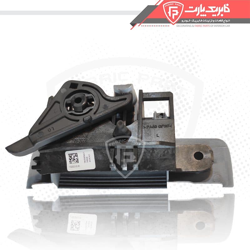 دستگیره درب بازکن بیرونی سمند سورن سفید عقب چپ — تصویر ۴