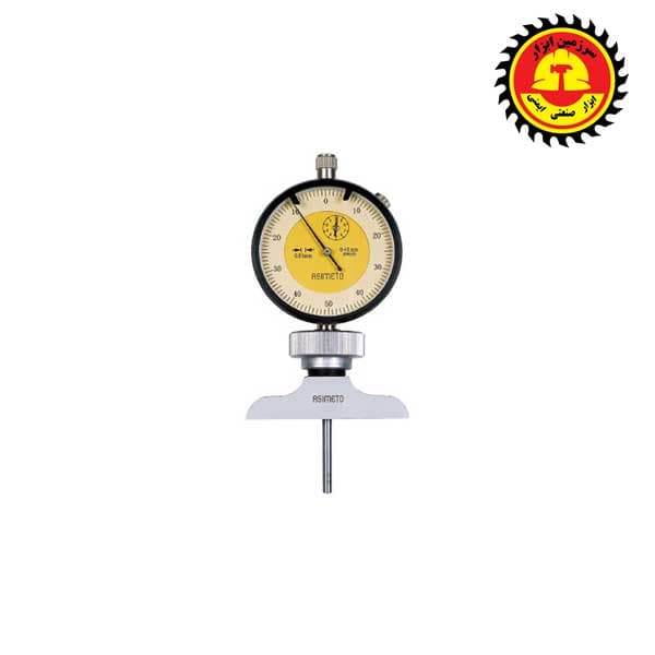 عمق سنج عقربه ای اسیمتو مدل 100-0 دقت 0.02 — تصویر ۲