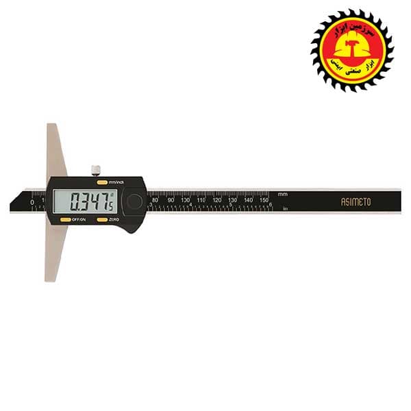 عمق سنج دیجیتالی اسیمتو مدل 150-0 دقت 0.03 — تصویر ۲