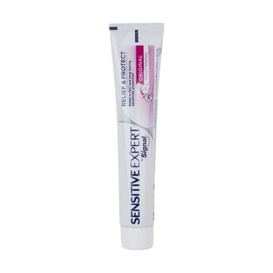 خمیر دندان ضد حساسیت سیگنال مدل Whitening وزن 100 گرم — تصویر ۳