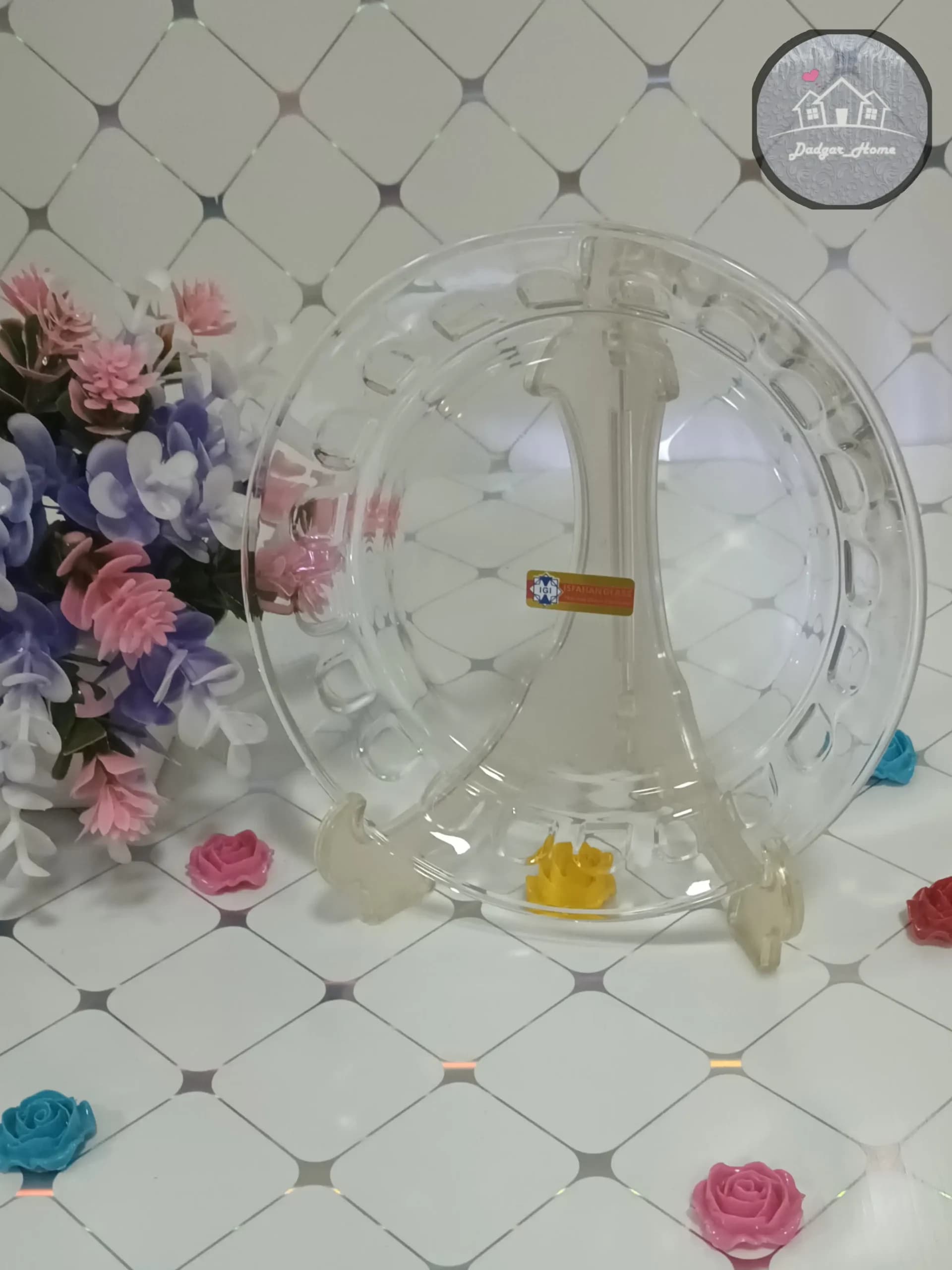 بشقاب خورش خوری گلایل اصفهان — تصویر ۴