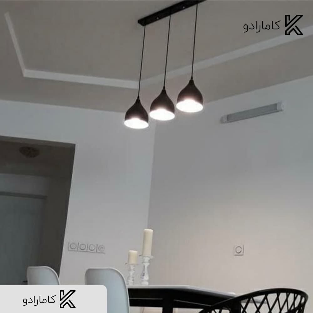 لوستر مدرن مدل K132-3 — تصویر ۴