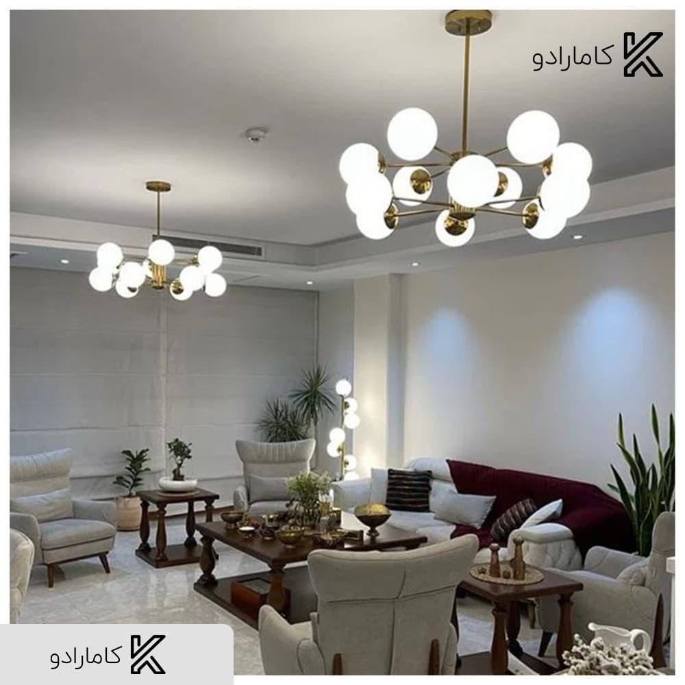 لوستر مدرن مدل K123 — تصویر ۷