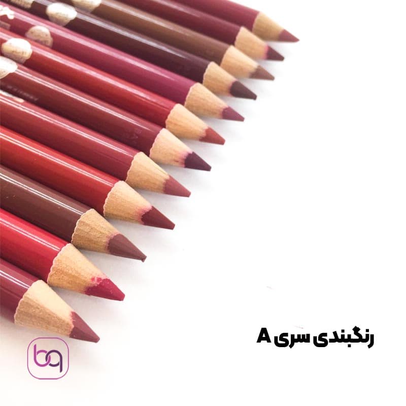 خط لب مدادی بارین بیوتی اورجینال Barin Beauty پک 12 عددی — تصویر ۳