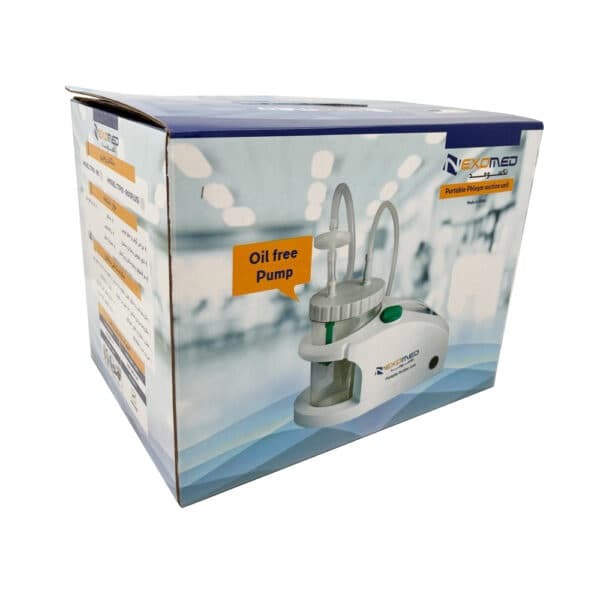 ساکشن رومیزی دو‌موتور (موتور قوی) نکسومد-مدل TTP10-R01PLUS — تصویر ۷