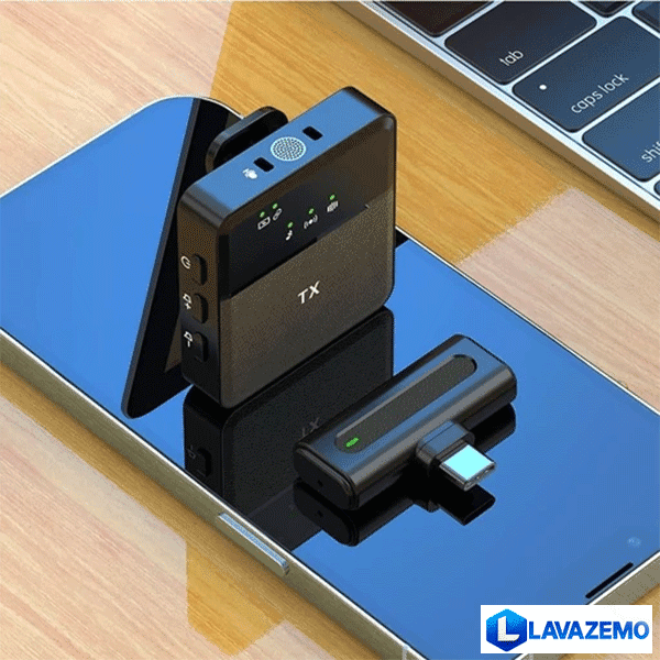 میکروفون یقه ای بی سیم مدل SX8 تک کاربره — تصویر ۱۰
