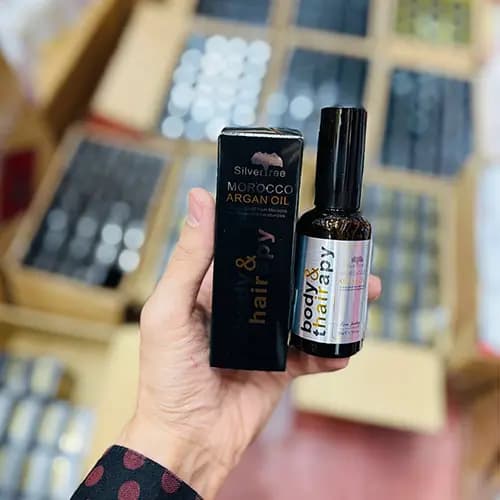 روغن آرگان سیلور تری مدل Body & Thairapy — تصویر ۴