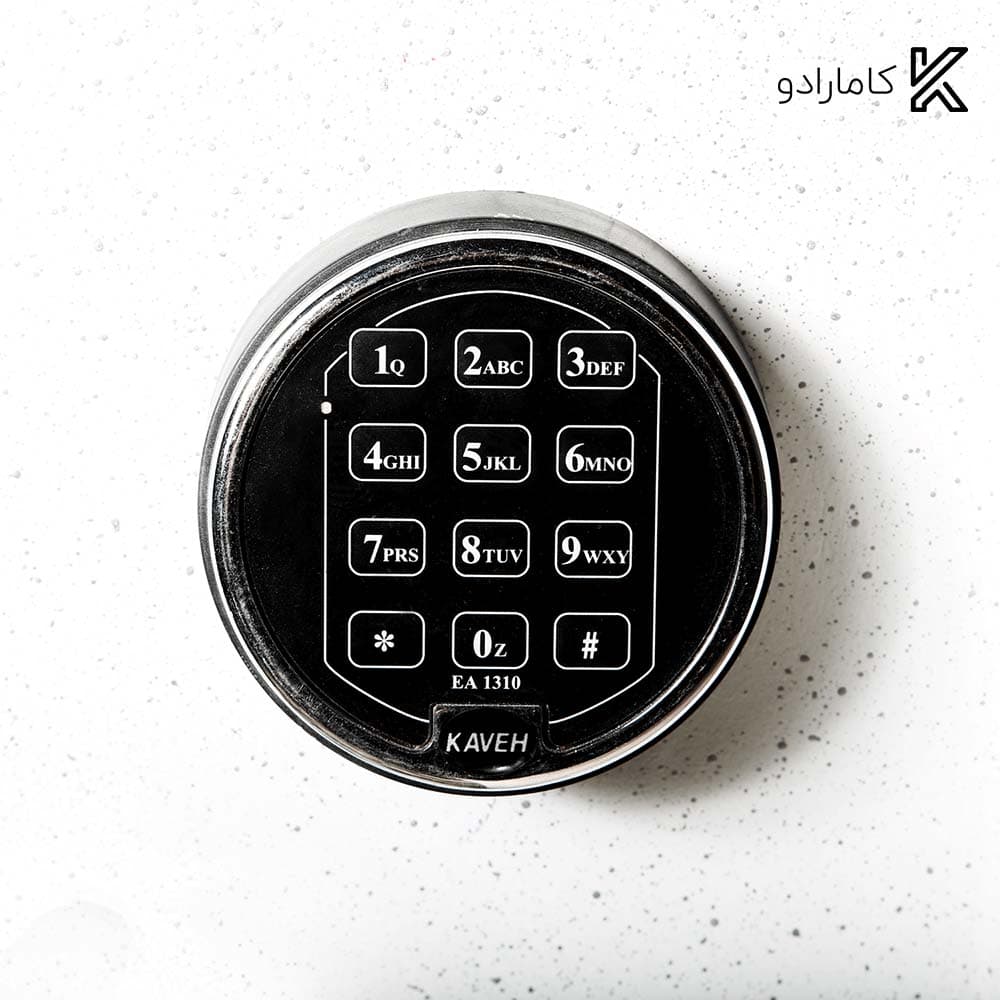 گاو‌صندوق کلاسیک کاوه مدل 350Kdg با کلید و رمز دیجیتال — تصویر ۶