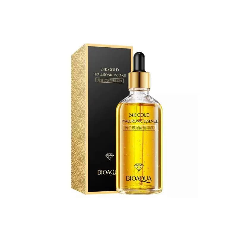 سرم صورت ضد جوش و لک طلا 24K عیار بیوآکوا BIOAQUA — تصویر ۱۱
