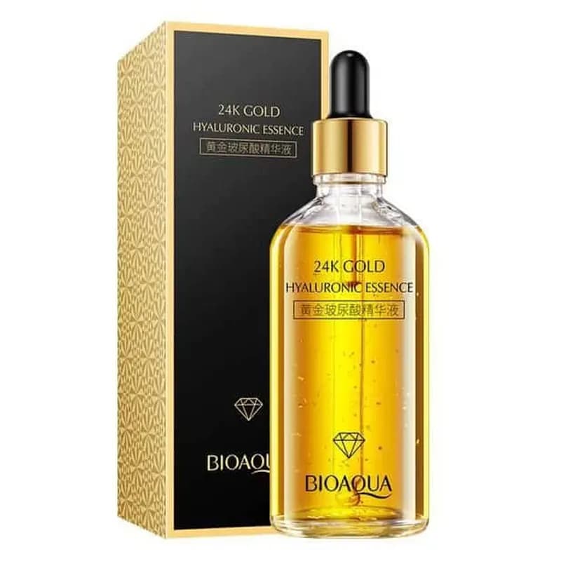 سرم صورت ضد جوش و لک طلا 24K عیار بیوآکوا BIOAQUA — تصویر ۱۲