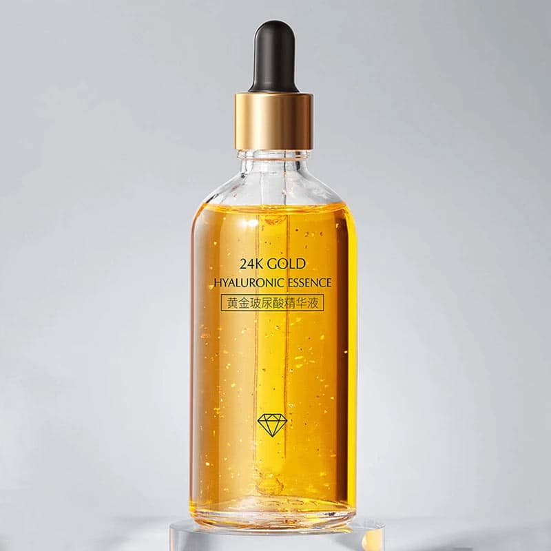 سرم صورت ضد جوش و لک طلا 24K عیار بیوآکوا BIOAQUA — تصویر ۳
