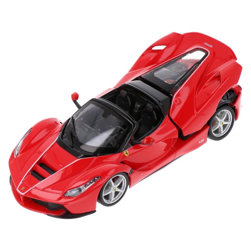 ماکت ماشین Ferrari LaFerrari Aperta Red / Black برند Bburago — تصویر ۶
