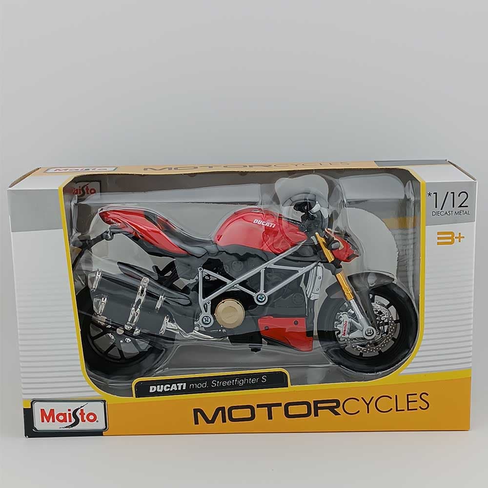 ماکت موتور Ducati Streetfighter برند Maisto — تصویر ۵