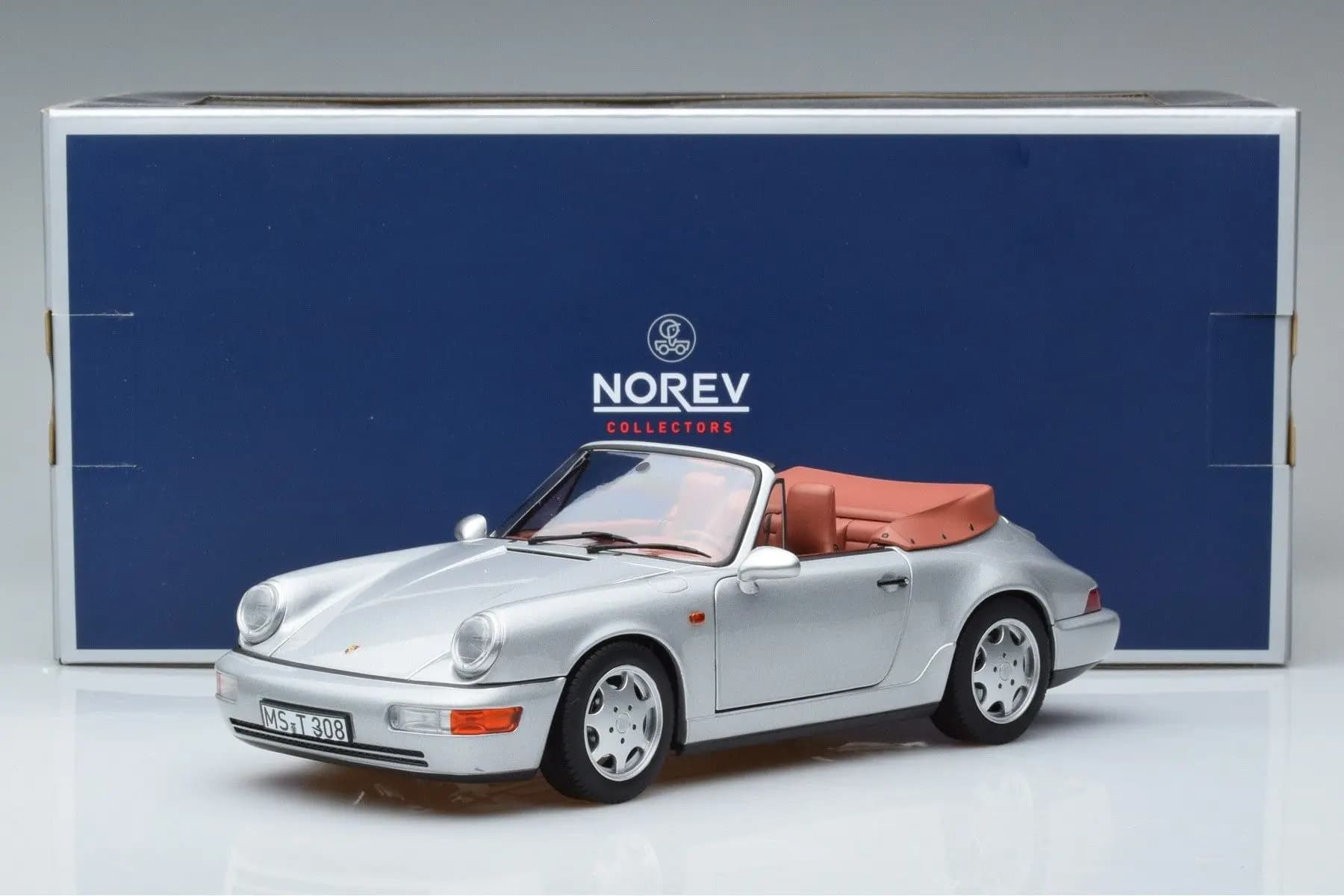 ماکت ماشین Porsche 911 Carrera 2 Cabriolet برند Norev — تصویر ۷