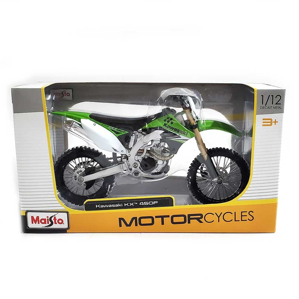 ماکت موتور Kawasaki KX 450F برند Maisto — تصویر ۱۰