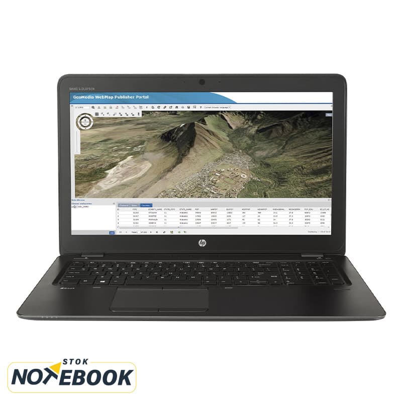 لپ تاپ اچ پی مدل ZBook 15U G3 | i7-6500U/8GB/256GB/2GB FirePro W4190M/15.6 inch FHD – A — تصویر ۲