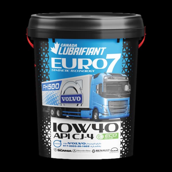 روغن موتور کانادا لوبریفنت مدل CJ4/Euro7 10W40 – حجم 20 لیتر – سنتتیک