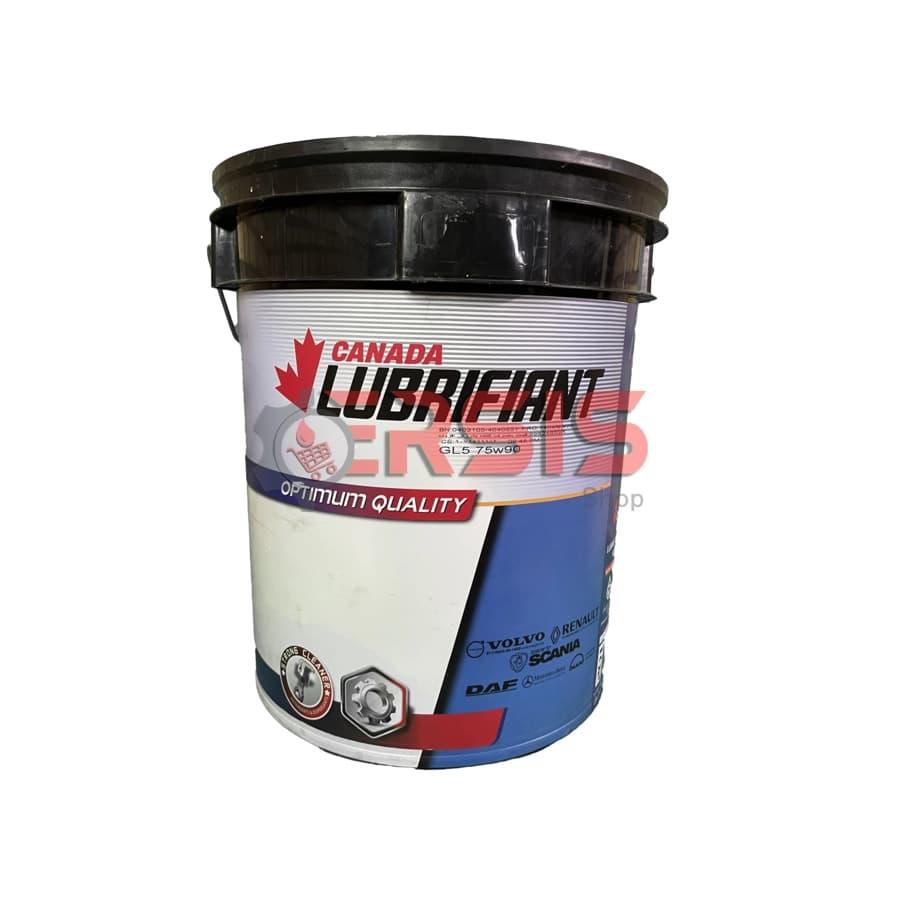 روغن گیربکس دستی کانادا لوبریفنت مدل 75W90 EPS – سوپر هیپوئید GL5/PLUS+ حجم 20 لیتر