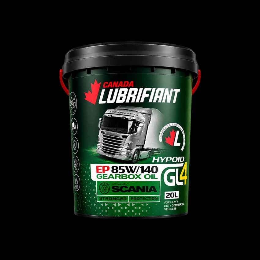 روغن گیربکس دستی کانادا لوبریفنت مدل 85W140 – EP GL4 – حجم 20 لیتر